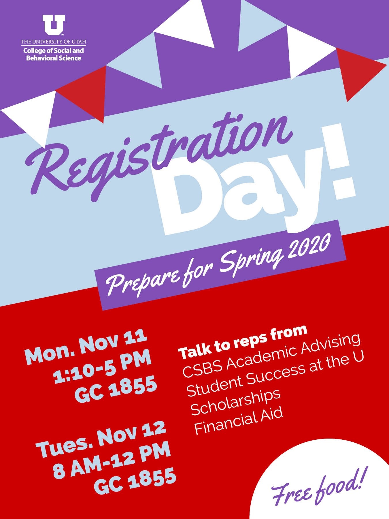 CSBS REG DAY EVENT